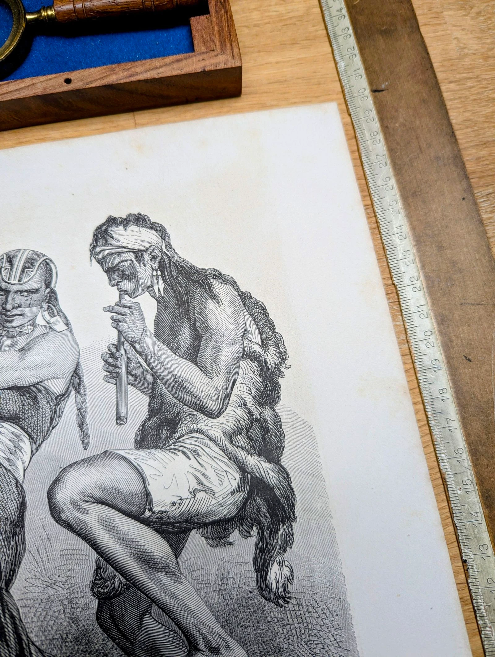 Danseurs Patagons, ilustração impressa em 1861. – photo 10